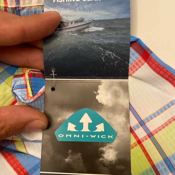 Columbia PFG Super Bahama UPF40 Mens fishing shirt - Picture 4 of 8